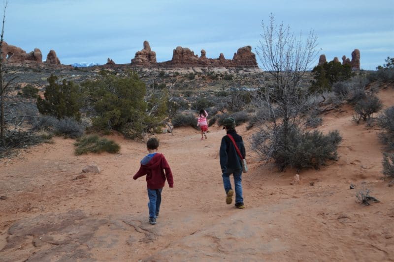 Arches National Park - Moab in Winter