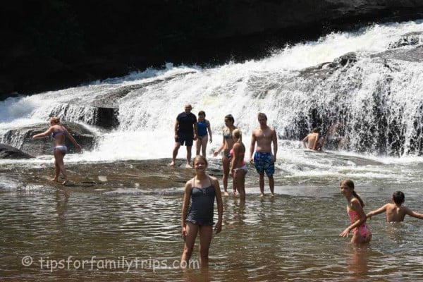 Play in the River at Swallow Falls State Park | tipsforfamilytrips.com