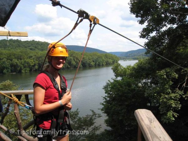 Harpers Ferry zip line