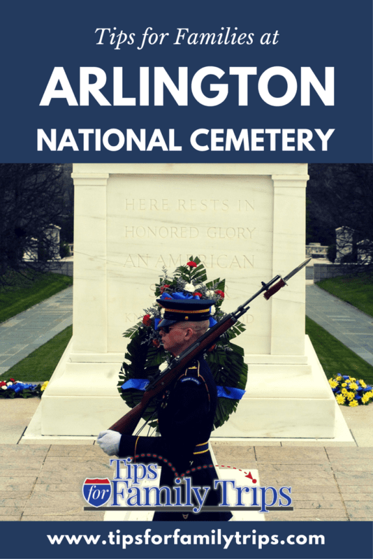 Tips for families visiting Arlington National Cemetery in Virginia | tipsforfamilytrips.com | Washington D.C. | travel