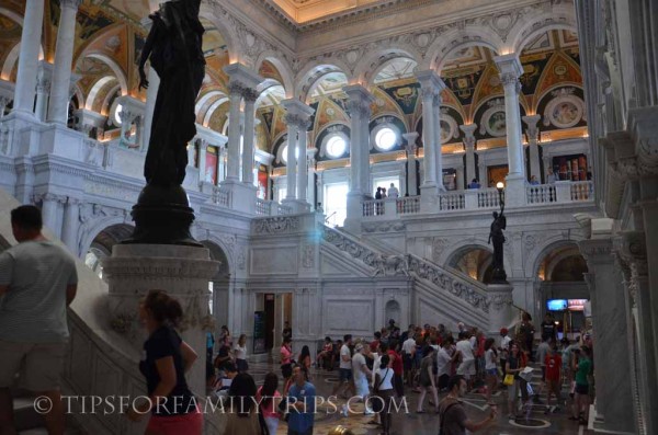 5 Tips for Library of Congress Tours | tipsforfamilytrips.com