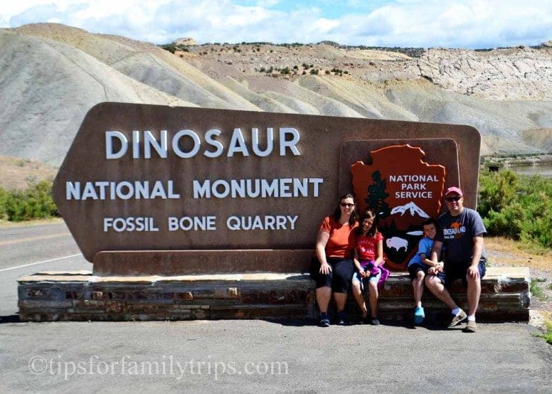 Dinosaur National Monument for families | tipsforfamilytrips.com #Utah