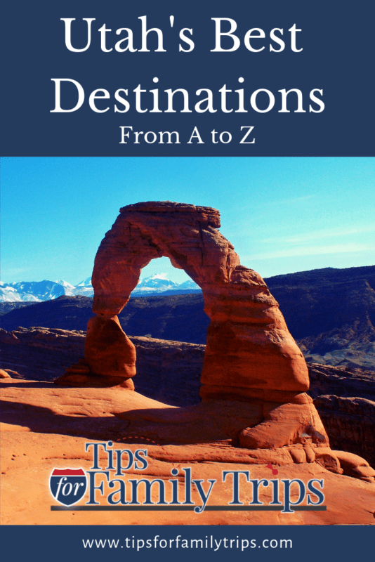 best utah destinations, Delicate Arch, Arches National Park, Pinterest image