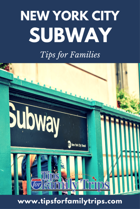 The ULTIMATE Guide to the New York City Subway for Families. Top family travel bloggers share their best tips | tipsforfamilytrips.com | public transportation | MTA | getting around NYC