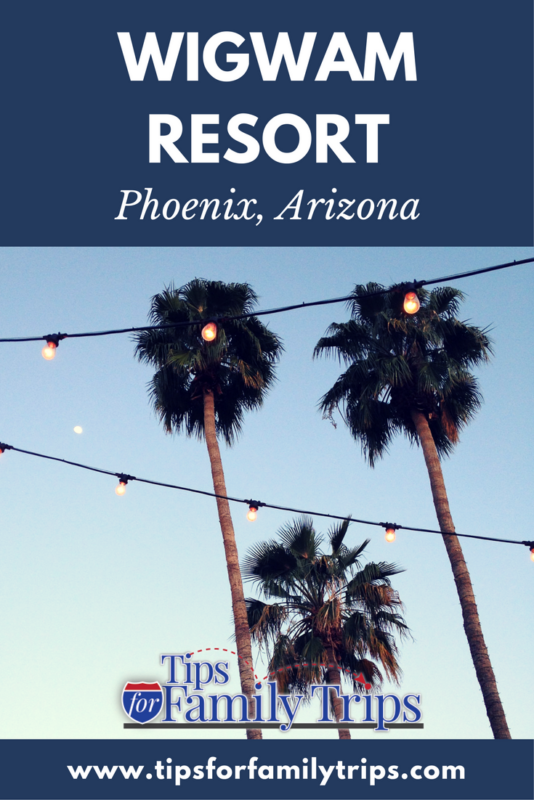 Our family-tested review of the beautiful Wigwam Resort near Phoenix, Arizona | tipsforfamilytrips.com | luxury | family resort | golf | swimming pool | spa | summer deals | winter getaway | spring break