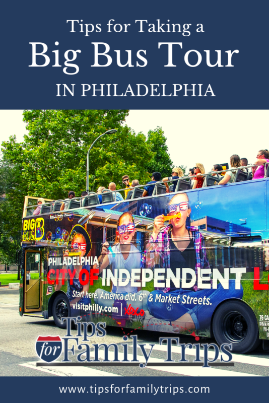 Big Bus Tour Philadelphia for Pinterest