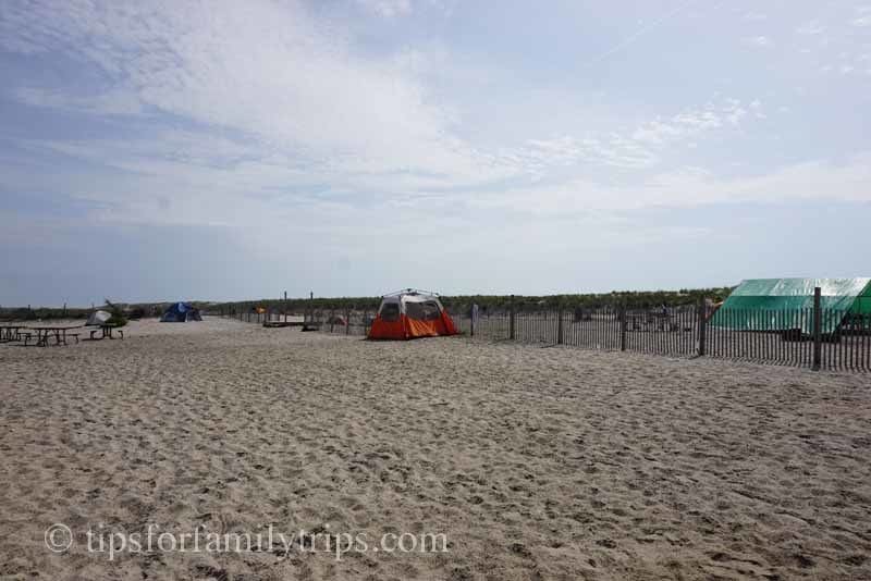 Beach Camping at Assateague Island | tipsforfamilytrips.com