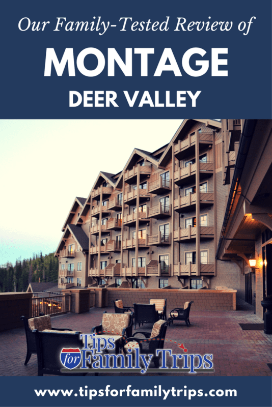 Tips for making the most of your stay at Montage Deer Valley, a family-friendly luxury resort in Park City, Utah | tipsforfamilytrips.com | ski vacation