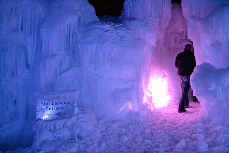 Tips for visiting the Ice Castles | tipsforfamilytrips.com