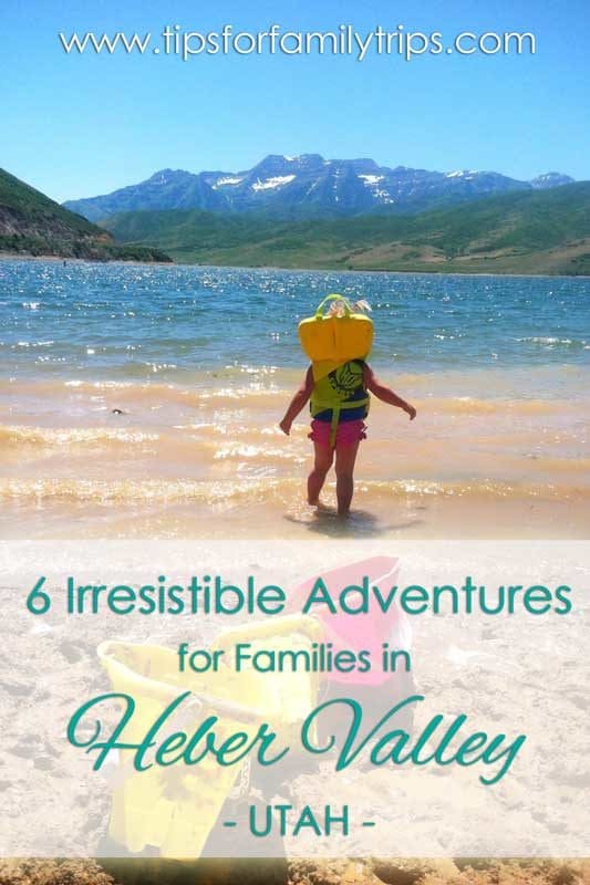 6 Irresistible Adventures for Families in Heber Valley, Utah | tipsforfamilytrips.com | summer vacation | winter break