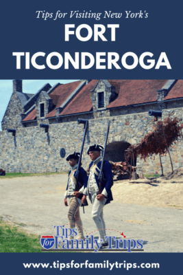 Fort Ticonderoga exterior - Image with text and photo