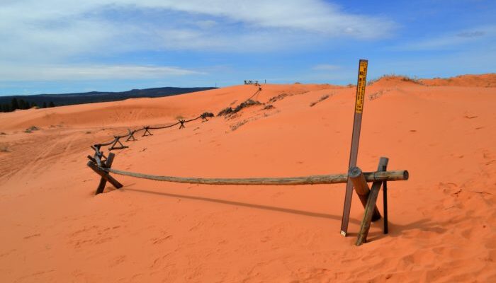 Tips for visiting Coral Pink Sand Dunes State Park in Utah | tipsforfamilytrips.com | Kanab | Zion National Park | Kane County | camping | Utah State Parks | ATV