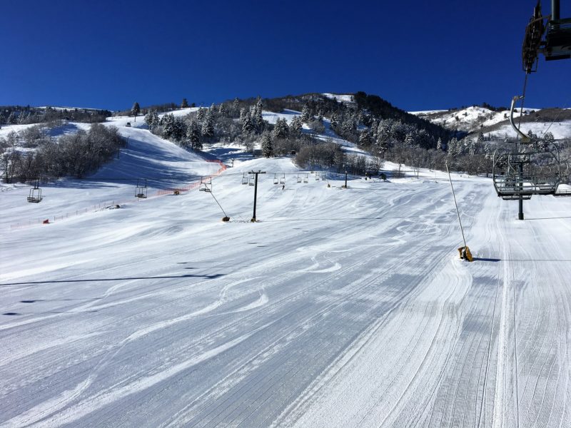 Nordic Valley near Ogden, Utah is skiing the way it used to be. The hills at this affordable, no-fuss resort are perfect for learning and training | tipsforfamilytrips.com | winter | ski | snowboard