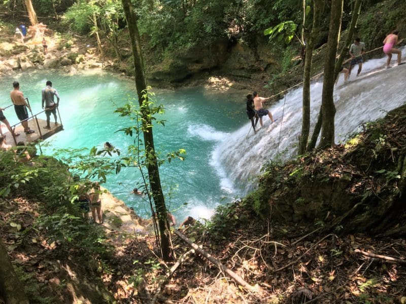 Everything you need to know about Blue Hole in Jamaica | tipsforfamilytrips.com | cruise excursion | Island Gully Falls | Secret Falls | Ocho Rios | Falmouth | St. Ann | spring break | travel