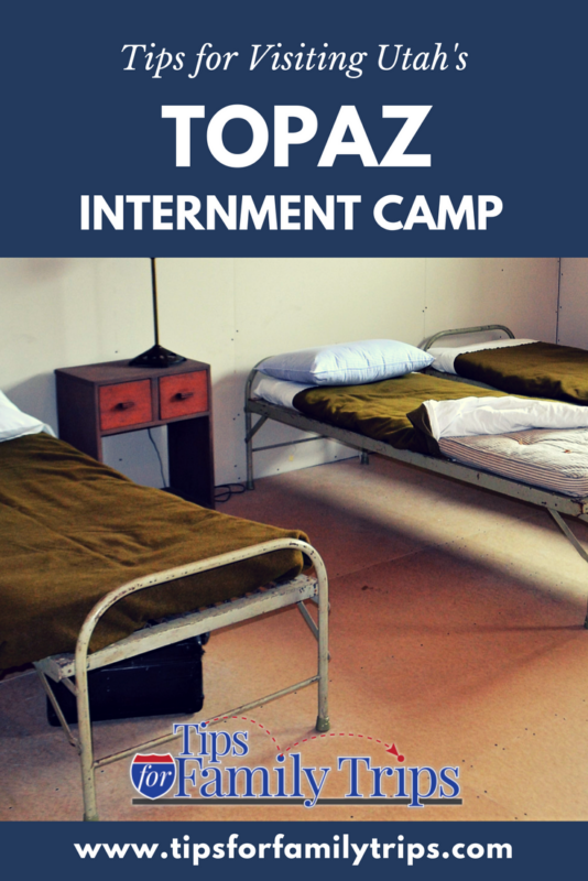 Tips for visiting the Topaz Internment Camp and Topaz Museum in Delta, Utah. This is a little visited, but important historical site that all Americans should know about. | tipsforfamilytrips.com | Japanese Internment Camp | Topaz Mountain | World War II | educational | travel