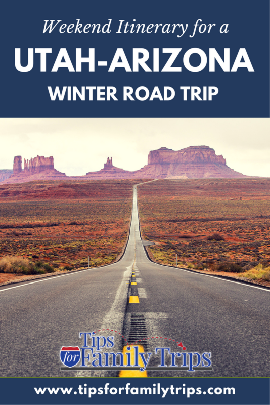 Itinerary for a Scenic Utah Arizona Winter Road Trip | tipsforfamilytrips.com | Hike Slickrock Trail | Canyonlands National Park | Arches | Monument Valley | Bryce Canyon