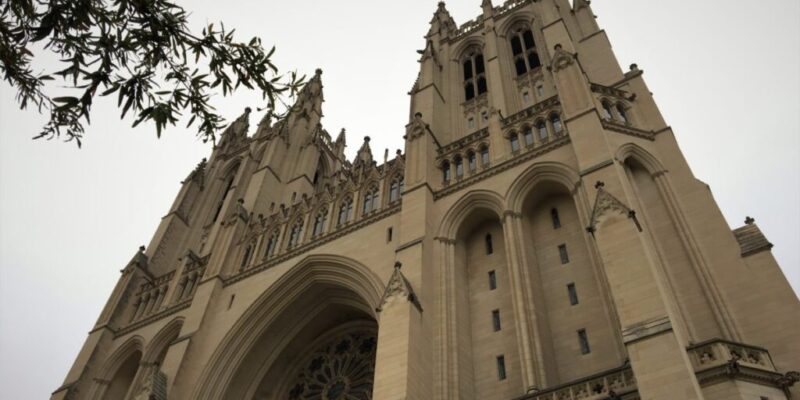 Exterior photo of National Cathedral in Washington D.C.