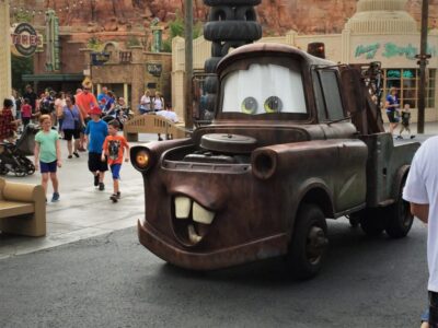 Mater at Disneyland