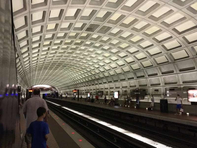 Metro Station in Washington D.C.
