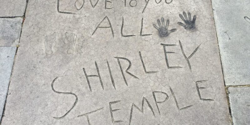 Things to do in Hollywood - Shirley Temple's hand prints at Chinese Theatre