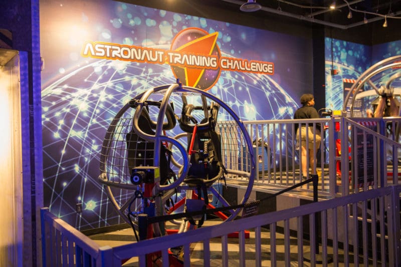 Astronaut Training Challenge at WonderWorks Orlando