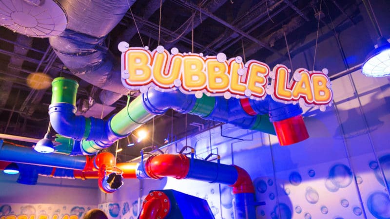 Bubble Lab at WonderWorks Orlando