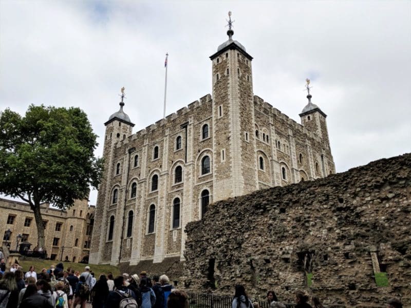 White Tower at Tower of London 