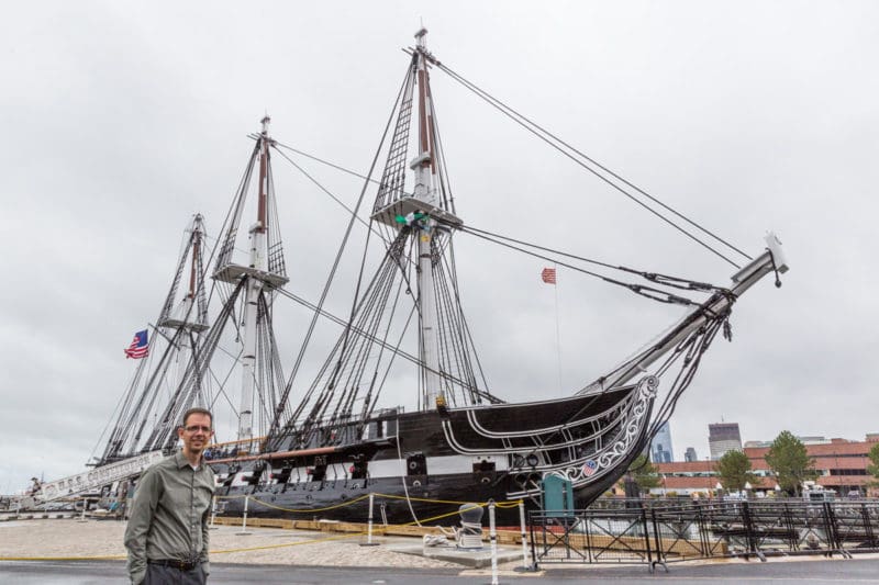 Visit the USS Constitution or Old Ironsides along the Freedom Trail
