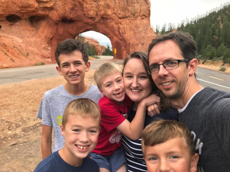 Red Canyon Utah Family Tunnel Tips for family Trips