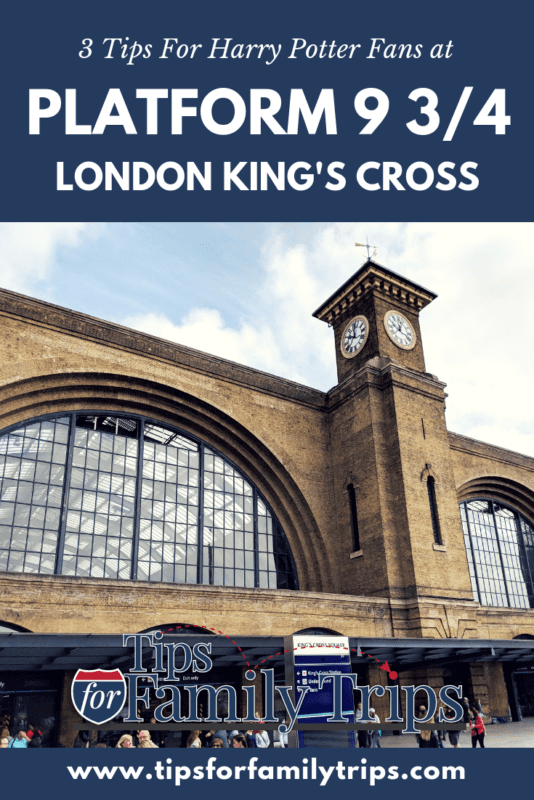 Pinterest image for Platform 9 3/4 London King's Cross