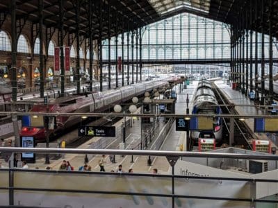 Gare du Nord - public transportation in Paris