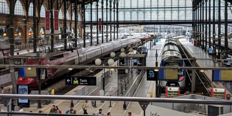 Gare du Nord - public transportation in Paris