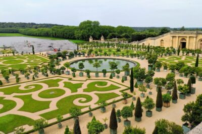 Gardens at Palace of Versailles - near Paris, France