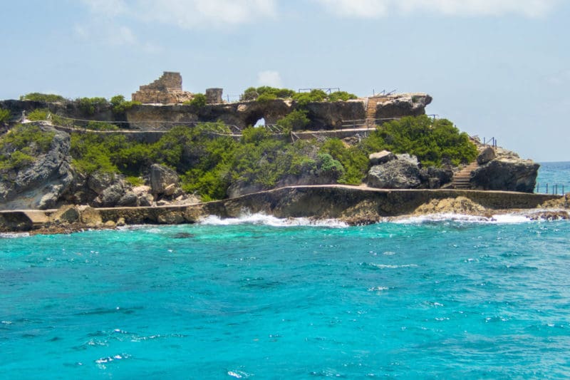 Isla Mujeres and the Mayan ruins on Punta Sur
