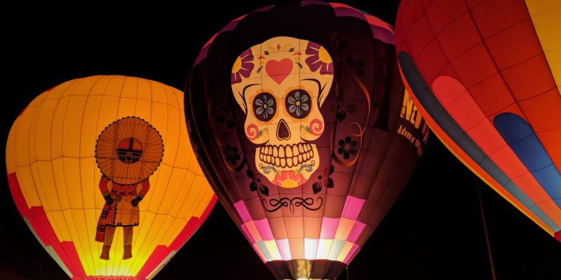 Balloon glow at Red Rock Arena - Things to do in Gallup New Mexico