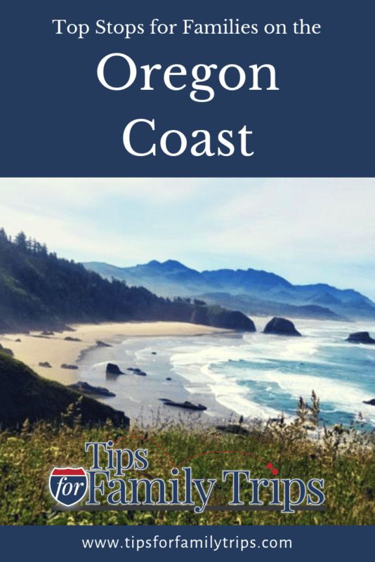 Oregon Coast for families, Pinterest image