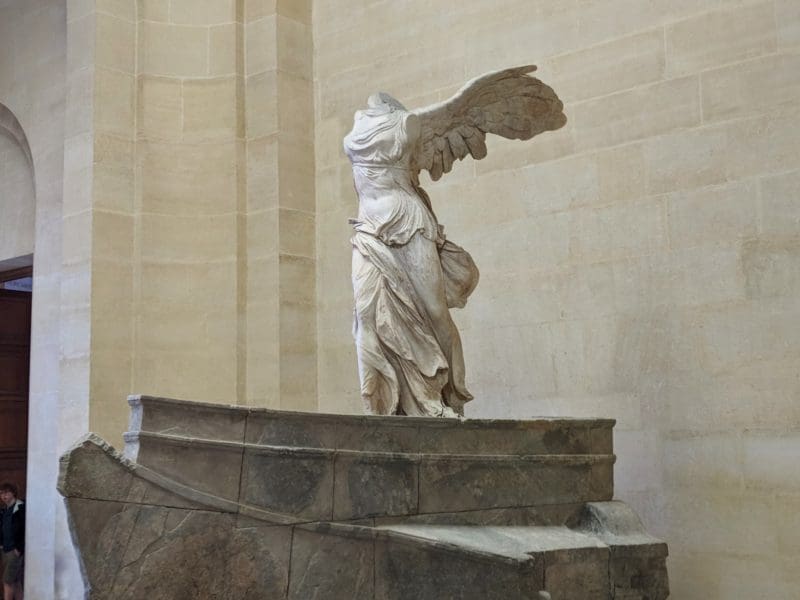 Winged Victory at Louvre Museum