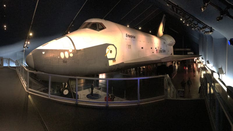 Space Shuttle Pavilion on the USS Intrepid Tips for Family Trips
