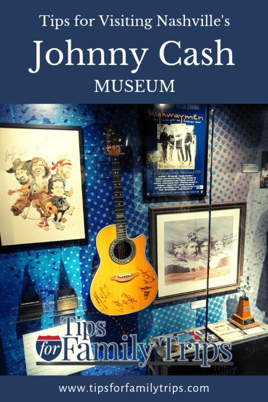 Johnny Cash Museum in Nashville - Image for Pinterest