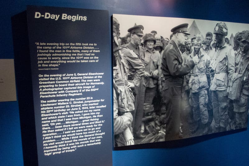 Walk through the events of D-Day at the World War II Museum in New Orleans
