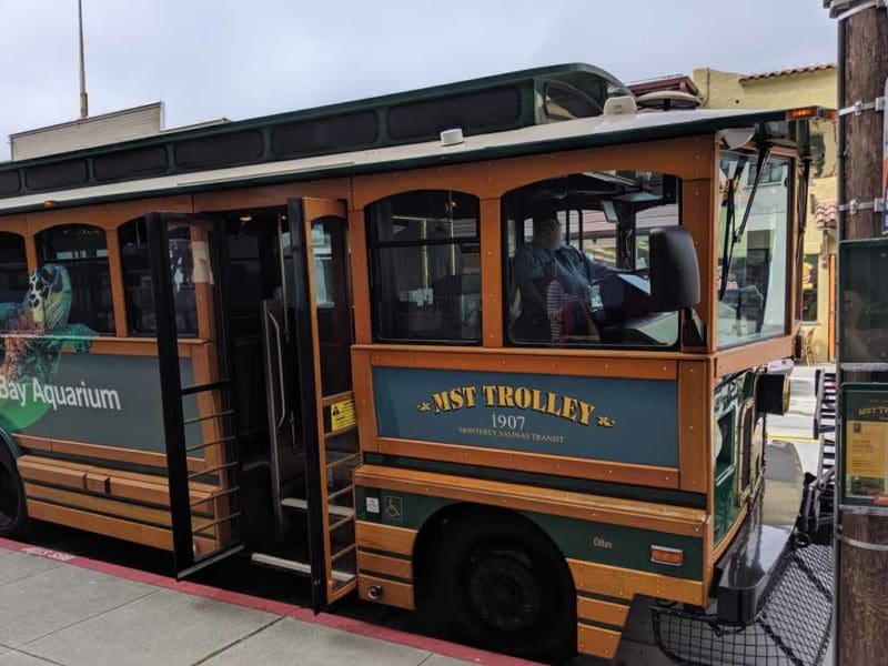 Free trolley - things to do in Monterey, California
