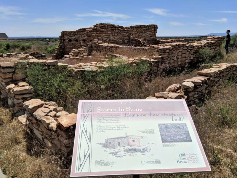 Ancestral Puebloan ruin at Edge of the Cedars State Park Museum, Blanding, San Juan County, Utah