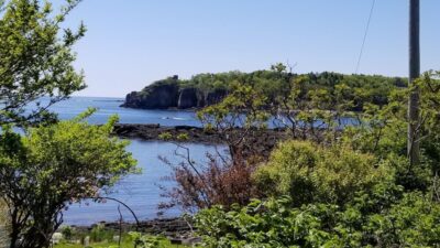 Scenic view on Peaks Island, Maine