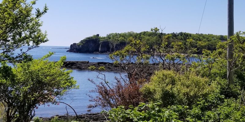 Scenic view on Peaks Island, Maine