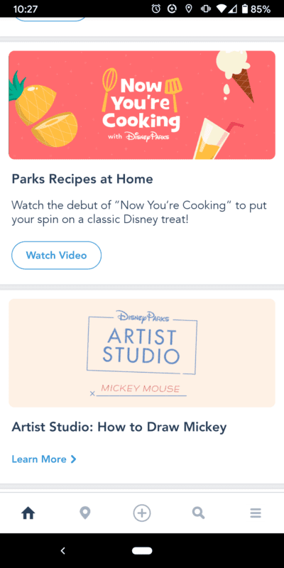 Disneyland at Home Ideas - Disneyland app