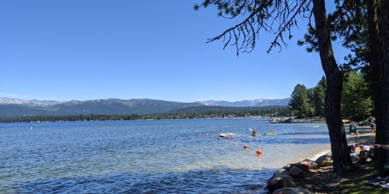 Rotary Park, Payette Lake in McCall, Idaho